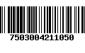 Código de Barras 7503004211050