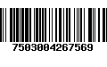 Código de Barras 7503004267569