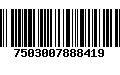 Código de Barras 7503007888419