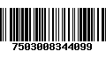 Código de Barras 7503008344099