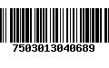 Código de Barras 7503013040689