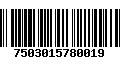 Código de Barras 7503015780019