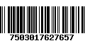 Código de Barras 7503017627657