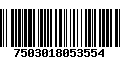 Código de Barras 7503018053554