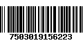 Código de Barras 7503019156223