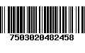 Código de Barras 7503020482458