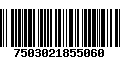 Código de Barras 7503021855060