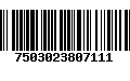 Código de Barras 7503023807111