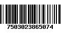 Código de Barras 7503023865074