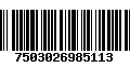 Código de Barras 7503026985113