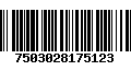 Código de Barras 7503028175123