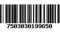 Código de Barras 7503030199650