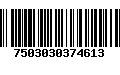 Código de Barras 7503030374613