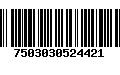 Código de Barras 7503030524421