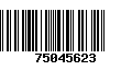 Código de Barras 75045623