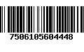 Código de Barras 7506105604448