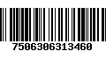 Código de Barras 7506306313460