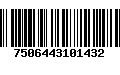 Código de Barras 7506443101432