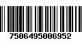 Código de Barras 7506495006952