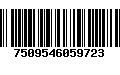 Código de Barras 7509546059723