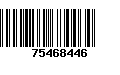 Código de Barras 75468446