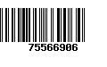 Código de Barras 75566906