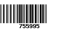 Código de Barras 755995