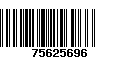 Código de Barras 75625696