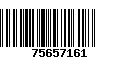 Código de Barras 75657161