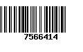 Código de Barras 7566414