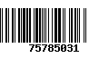 Código de Barras 75785031