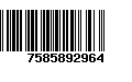 Código de Barras 7585892964