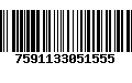 Código de Barras 7591133051555