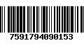 Código de Barras 7591794090153