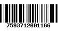 Código de Barras 7593712001166