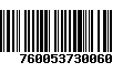 Código de Barras 760053730060