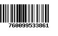 Código de Barras 760099533861