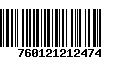 Código de Barras 760121212474