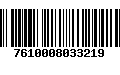 Código de Barras 7610008033219