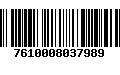 Código de Barras 7610008037989