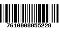 Código de Barras 7610008055228