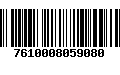 Código de Barras 7610008059080