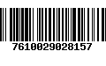 Código de Barras 7610029028157