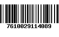 Código de Barras 7610029114089