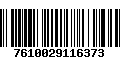 Código de Barras 7610029116373