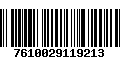 Código de Barras 7610029119213