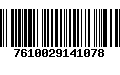 Código de Barras 7610029141078