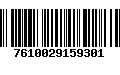 Código de Barras 7610029159301