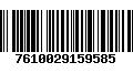 Código de Barras 7610029159585