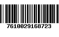 Código de Barras 7610029168723